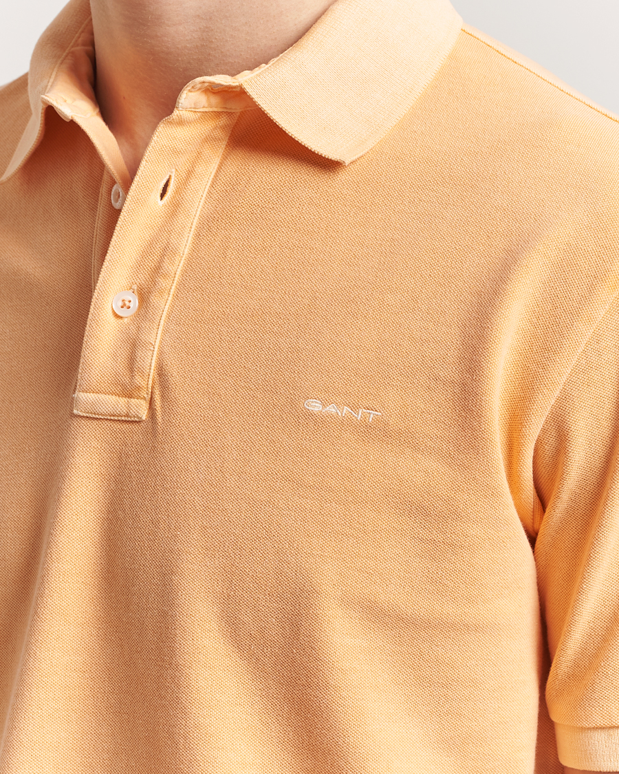 Hombres | Polos | GANT | Sunfaded Polo Peachy Orange