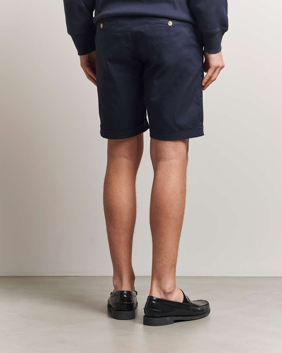Hombres | Pantalones cortos | GANT | Regular Sunfaded Shorts Evening Blue