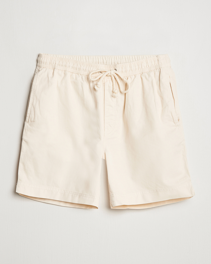 Hombres | Pantalones cortos | GANT | Regular Sunfaded Drawstring Shorts Cream