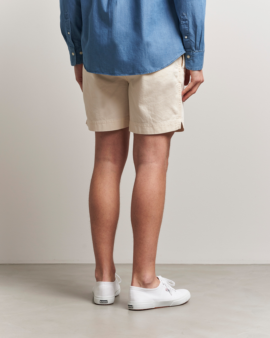 Hombres | Pantalones cortos | GANT | Regular Sunfaded Drawstring Shorts Cream