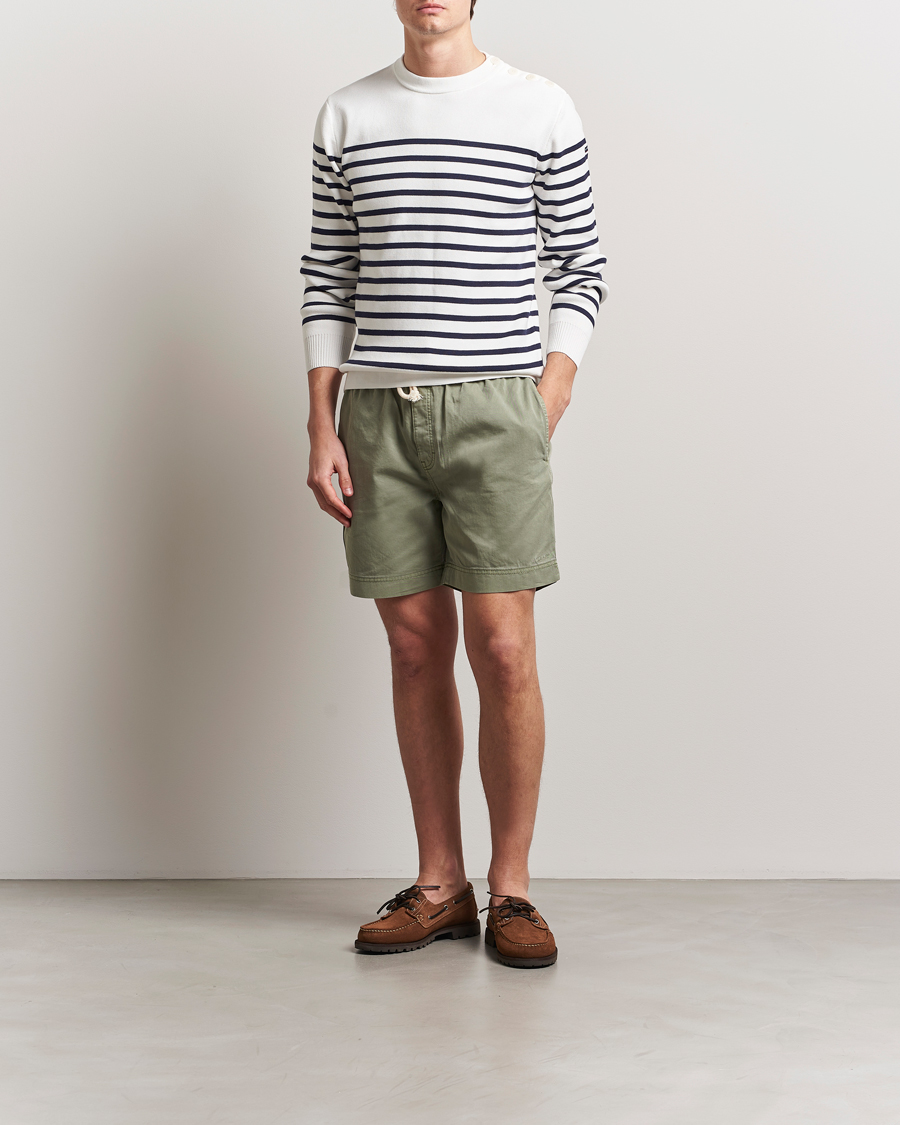 Hombres | Pantalones cortos | GANT | Regular Sunfaded Drawstring Shorts Kalamata Green