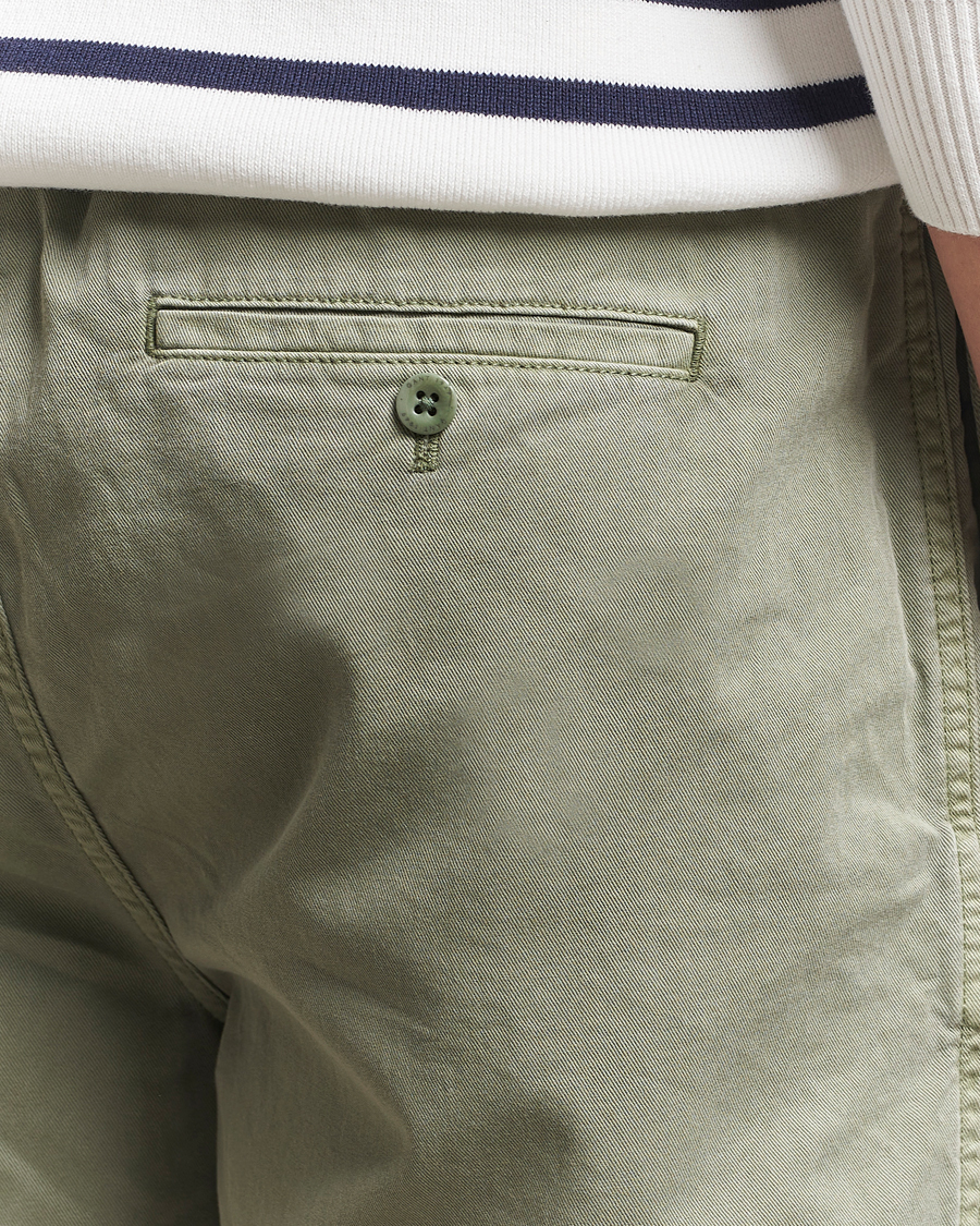 Hombres | Pantalones cortos | GANT | Regular Sunfaded Drawstring Shorts Kalamata Green
