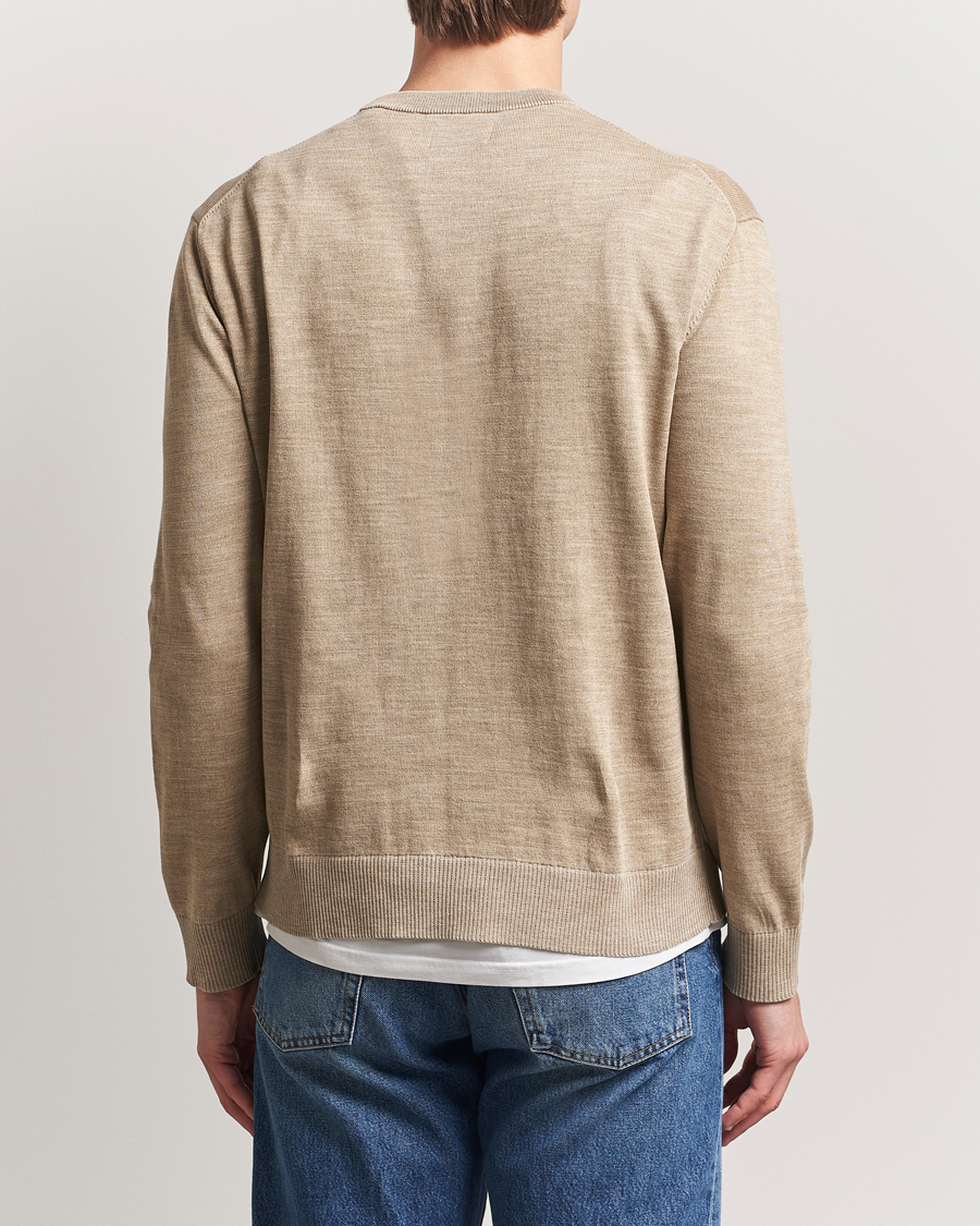 Hombres | Jerséis y prendas de punto | GANT | Sunfaded Crew Neck Sweater Dry Sand