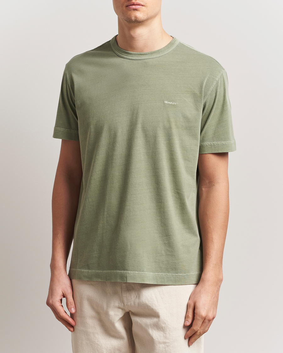 Hombres | Camisetas | GANT | Sunfaded T-Shirt Kalamata Green