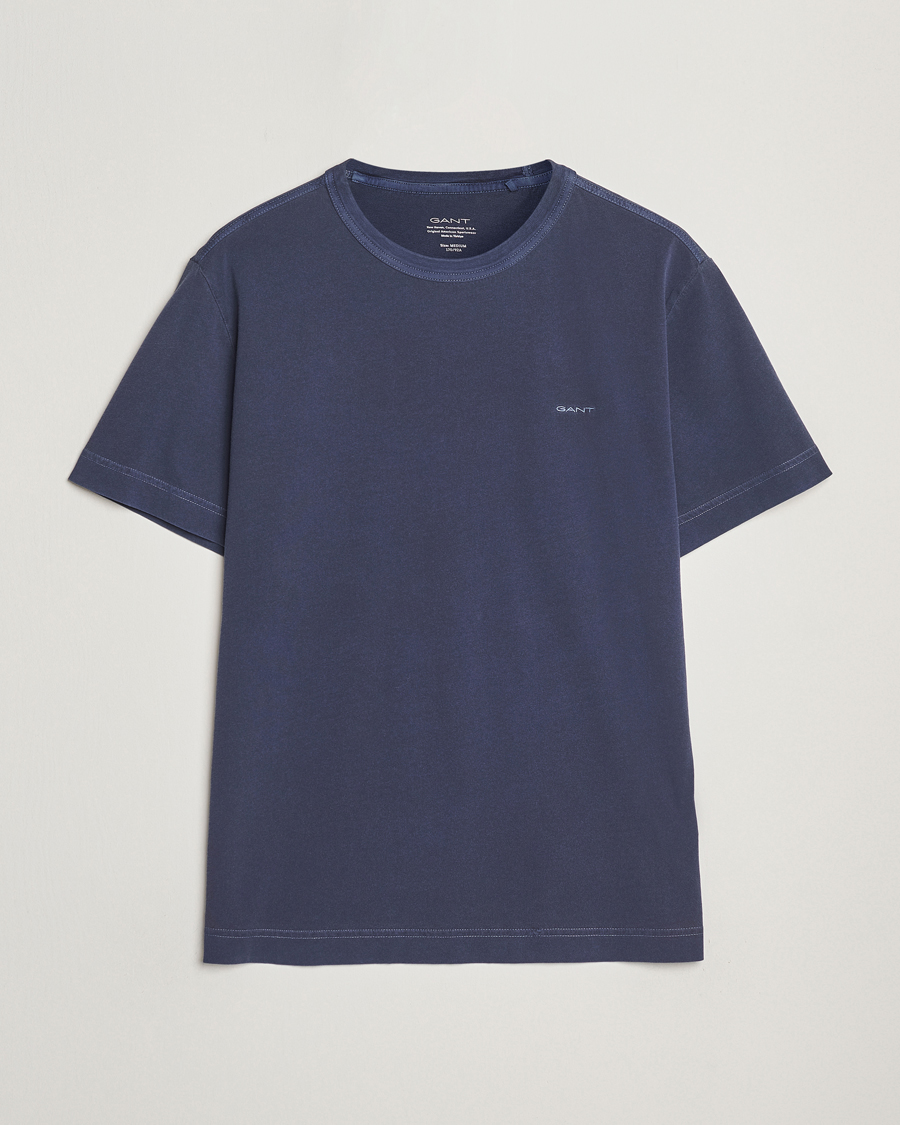 Hombres | Camisetas | GANT | Sunfaded T-Shirt Persian Blue