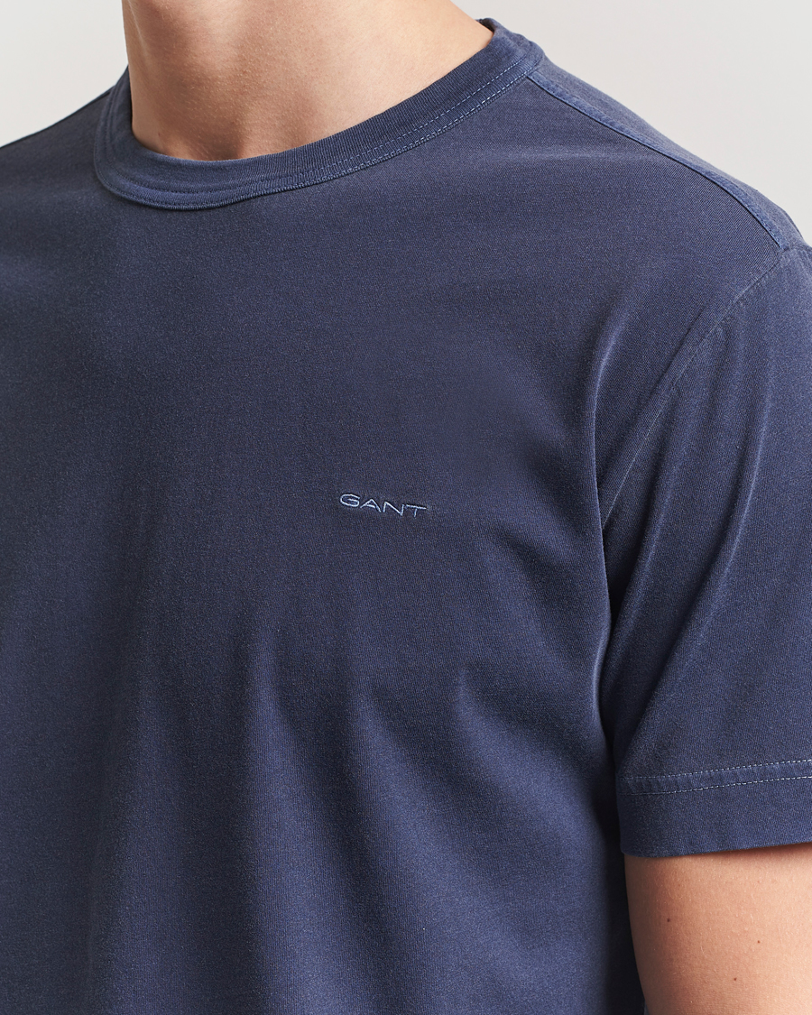 Hombres | Camisetas | GANT | Sunfaded T-Shirt Persian Blue