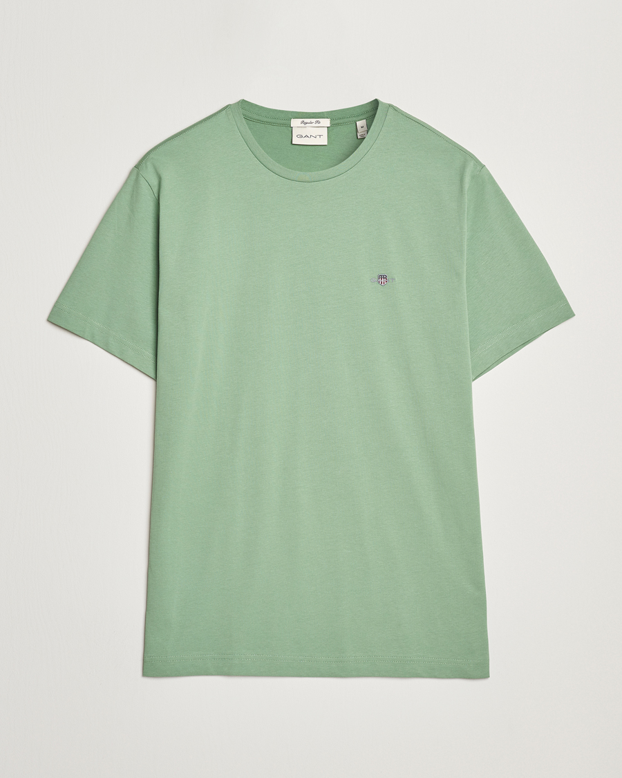 Hombres | Camisetas | GANT | The Original T-Shirt Kalamata Green