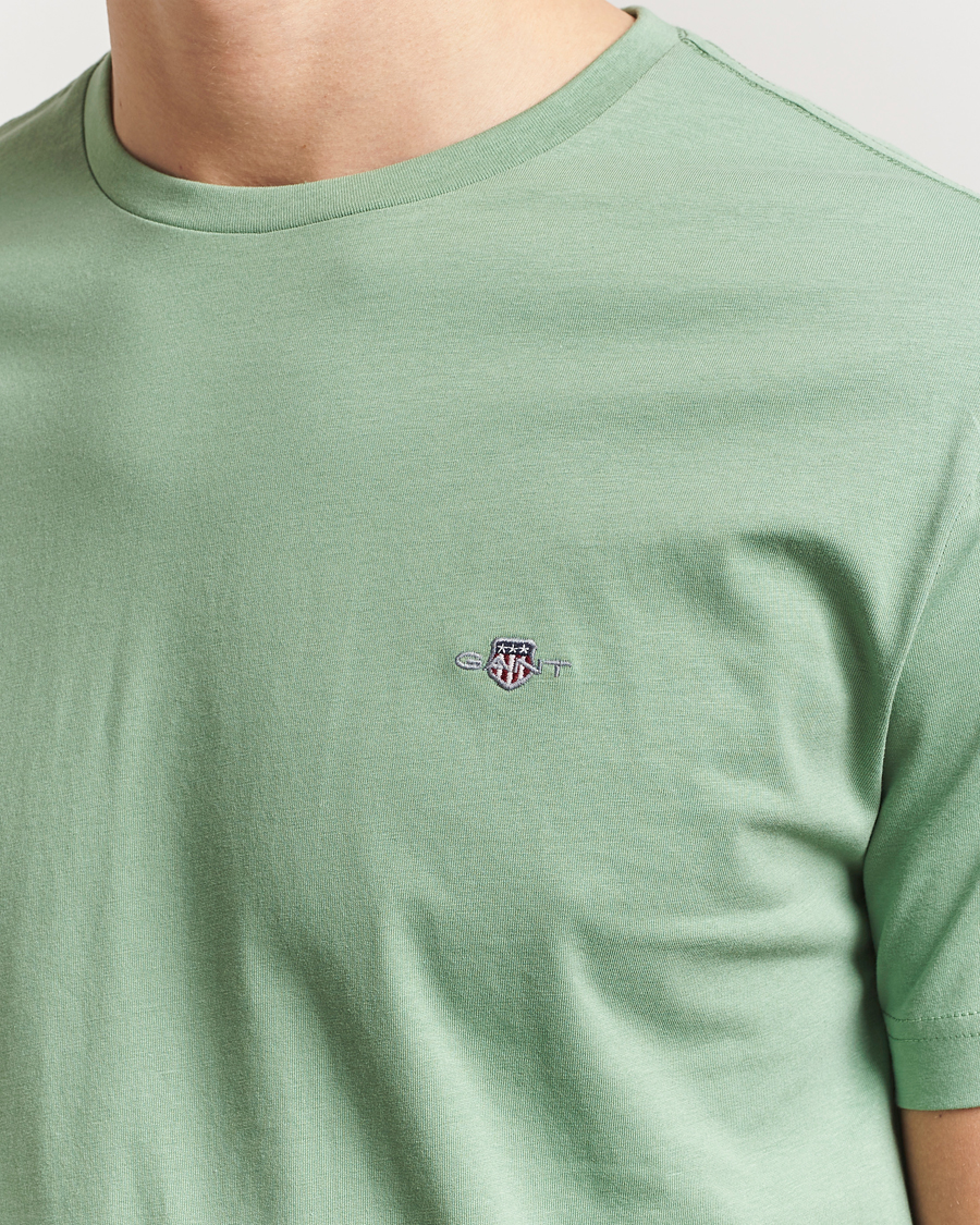 Hombres | Camisetas | GANT | The Original T-Shirt Kalamata Green