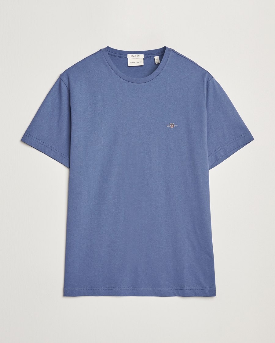Hombres | Camisetas | GANT | The Original T-Shirt Dusty Navy
