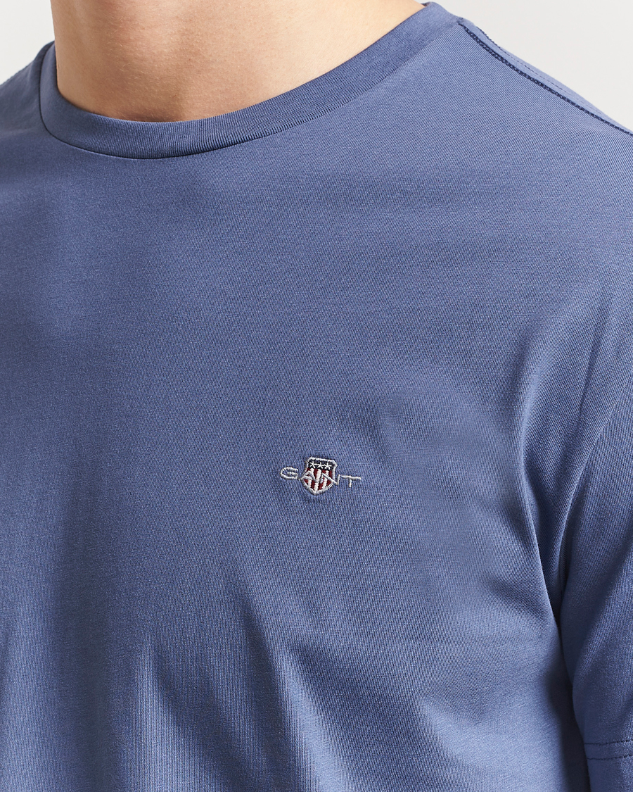 Hombres | Camisetas | GANT | The Original T-Shirt Dusty Navy