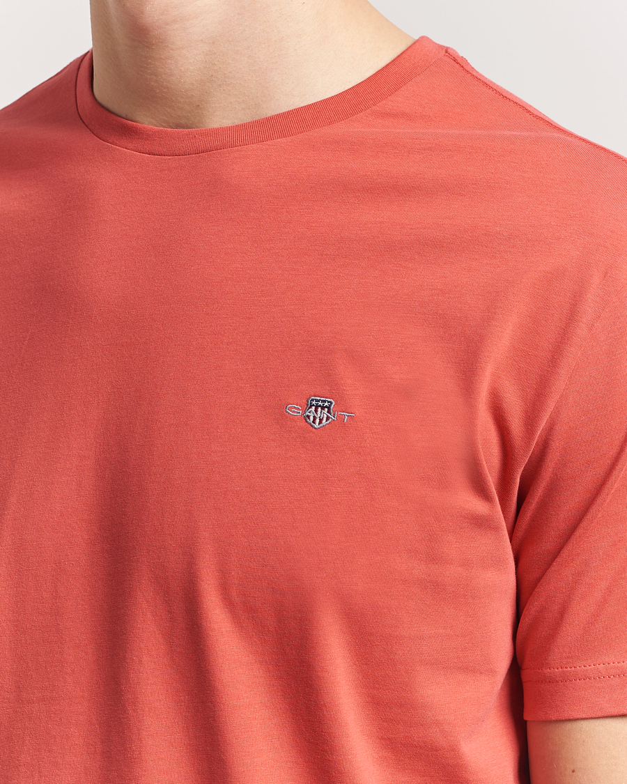 Hombres | Camisetas | GANT | The Original T-Shirt Brick Red
