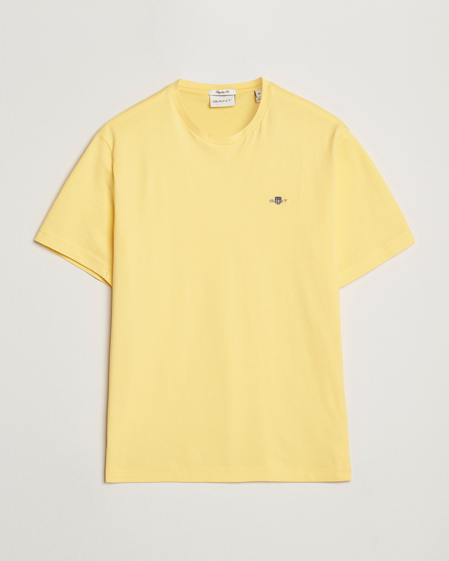 Hombres | Camisetas | GANT | The Original T-Shirt Banana Yellow