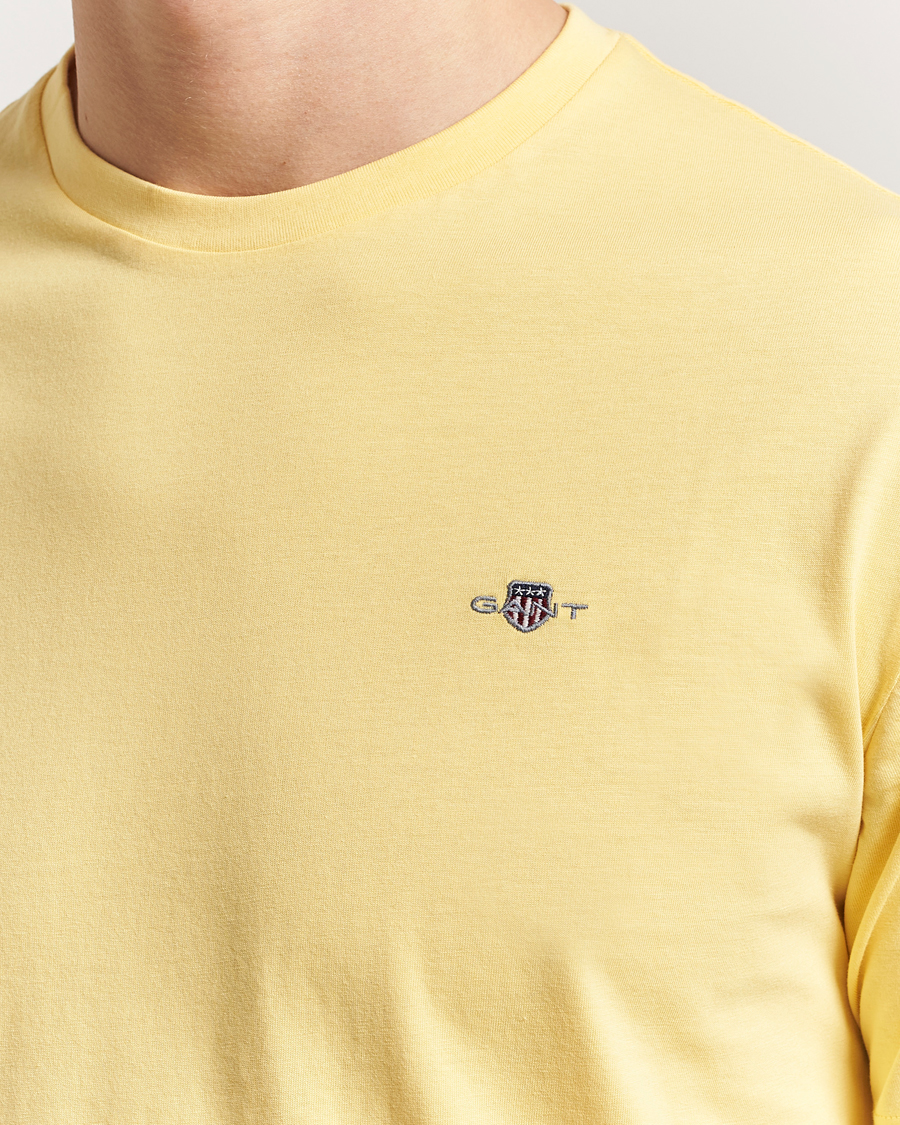 Hombres | Camisetas | GANT | The Original T-Shirt Banana Yellow