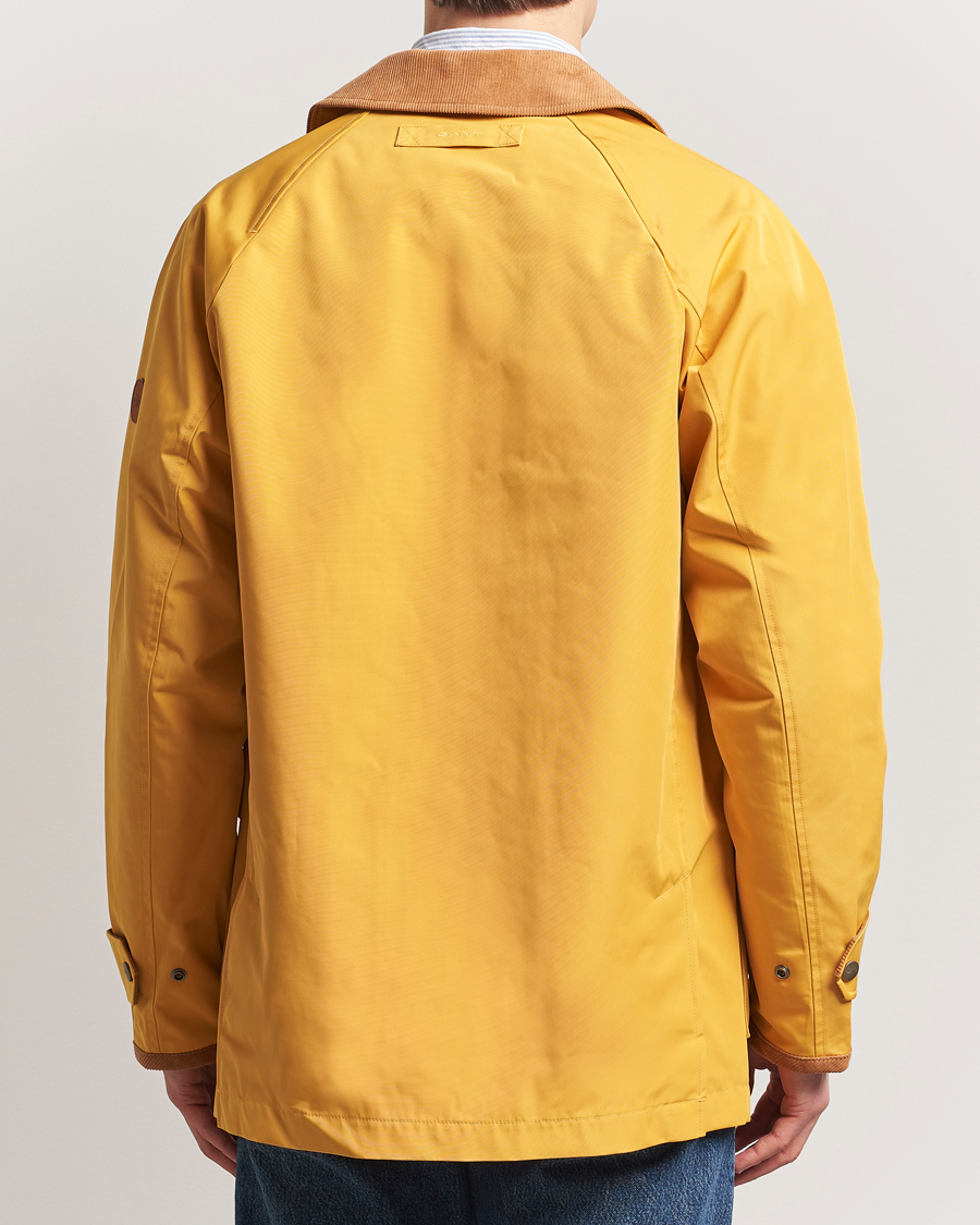 Hombres | Abrigos y chaquetas | GANT | Spring Decker Jacket Golden Yellow