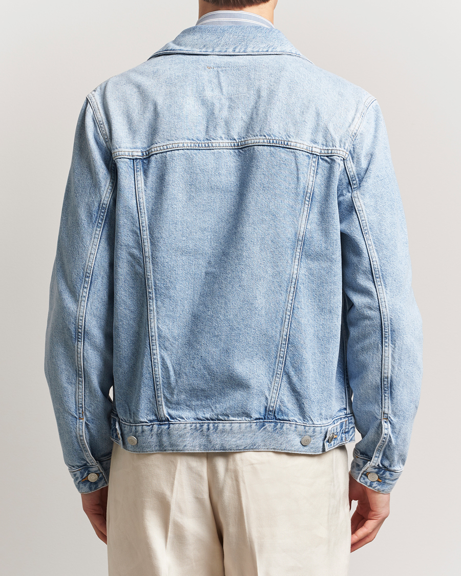 Hombres | Abrigos y chaquetas | GANT | Denim Jacket Light Blue Vintage