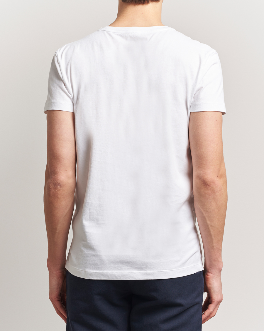 Hombres | Camisetas | Gant | 2-Pack Crew Neck T-Shirt Black/White