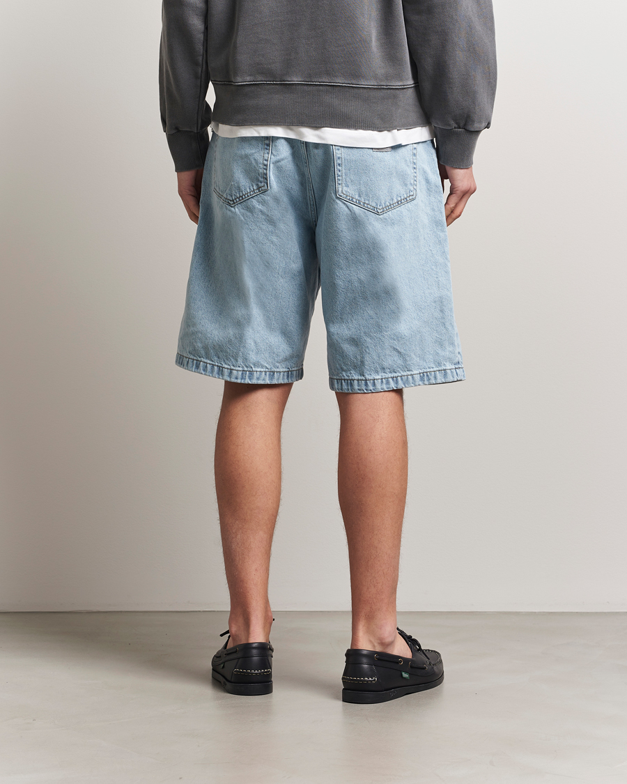 Hombres | Pantalones cortos | Carhartt WIP | Landon Shorts Robertson Denim Blue Bleached