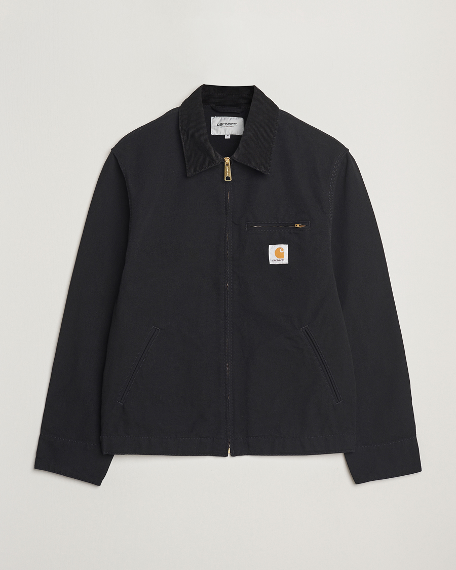Hombres | Abrigos y chaquetas | Carhartt WIP | Detroit Jacket Dearborn Canvas Black