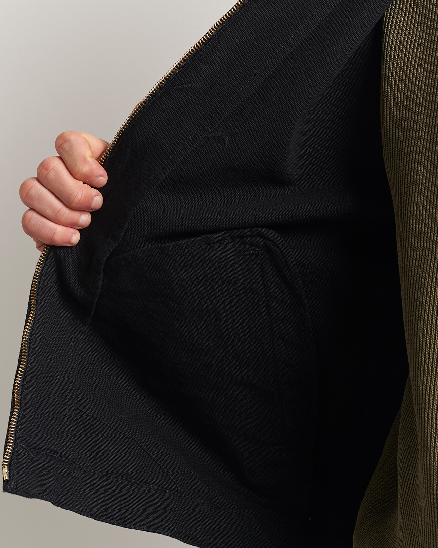 Hombres | Abrigos y chaquetas | Carhartt WIP | Detroit Jacket Dearborn Canvas Black