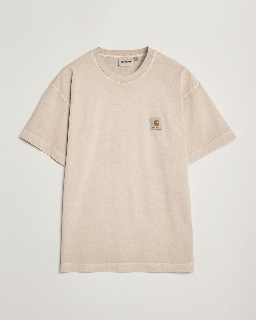 Hombres | Camisetas | Carhartt WIP | Nelson Cotton T-Shirt Fleur De Sel