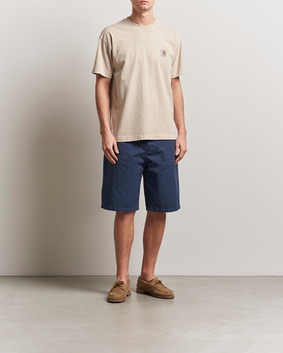 Hombres | Camisetas | Carhartt WIP | Nelson Cotton T-Shirt Fleur De Sel