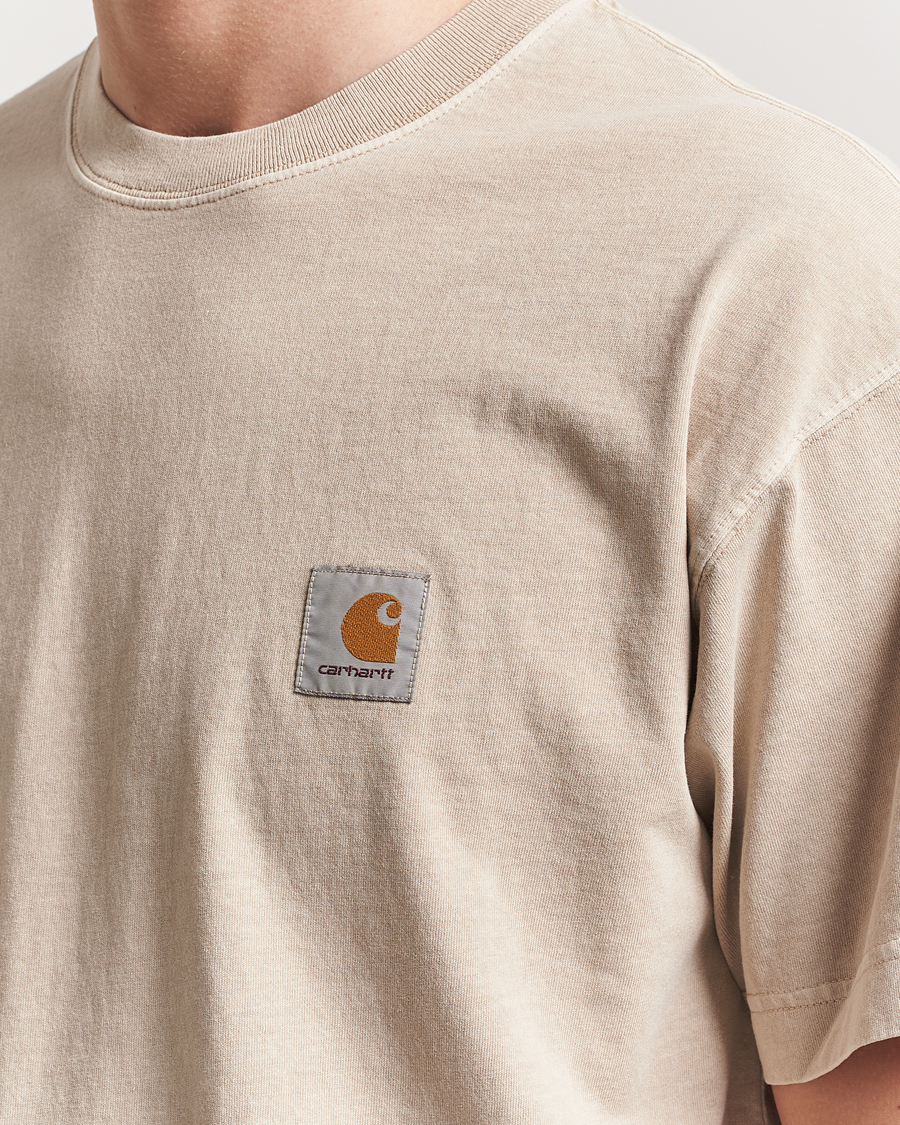 Hombres | Camisetas | Carhartt WIP | Nelson Cotton T-Shirt Fleur De Sel