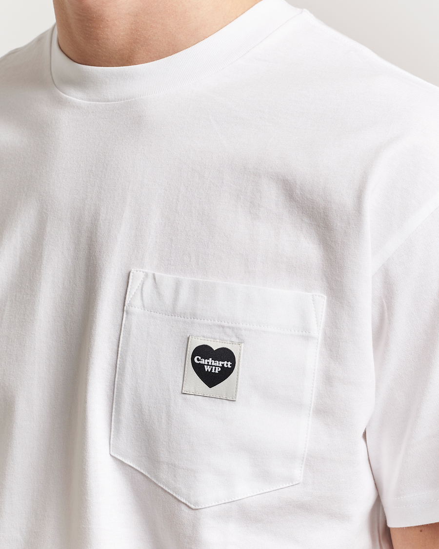 Hombres | Camisetas | Carhartt WIP | Pocket Heart T-Shirt White