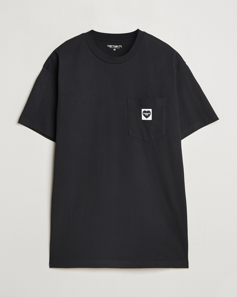 Hombres | Camisetas | Carhartt WIP | Pocket Heart T-Shirt Black