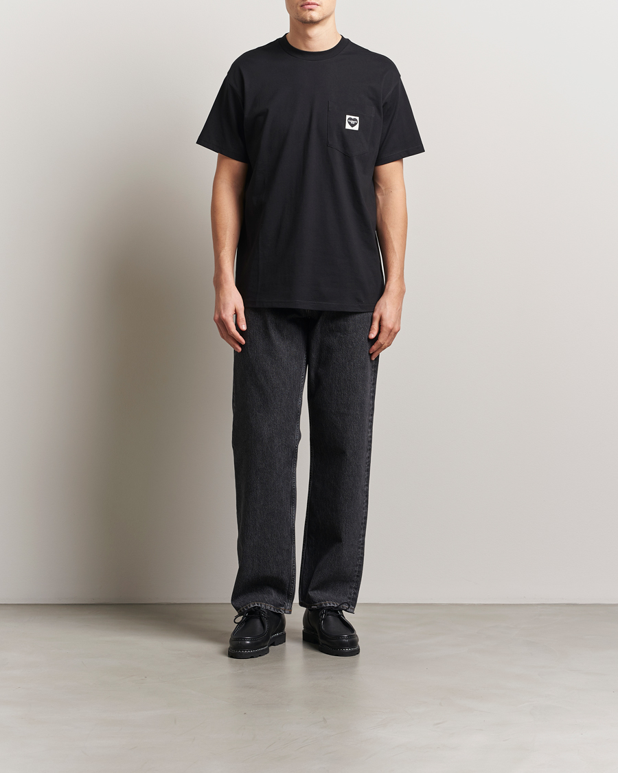 Hombres | Camisetas | Carhartt WIP | Pocket Heart T-Shirt Black