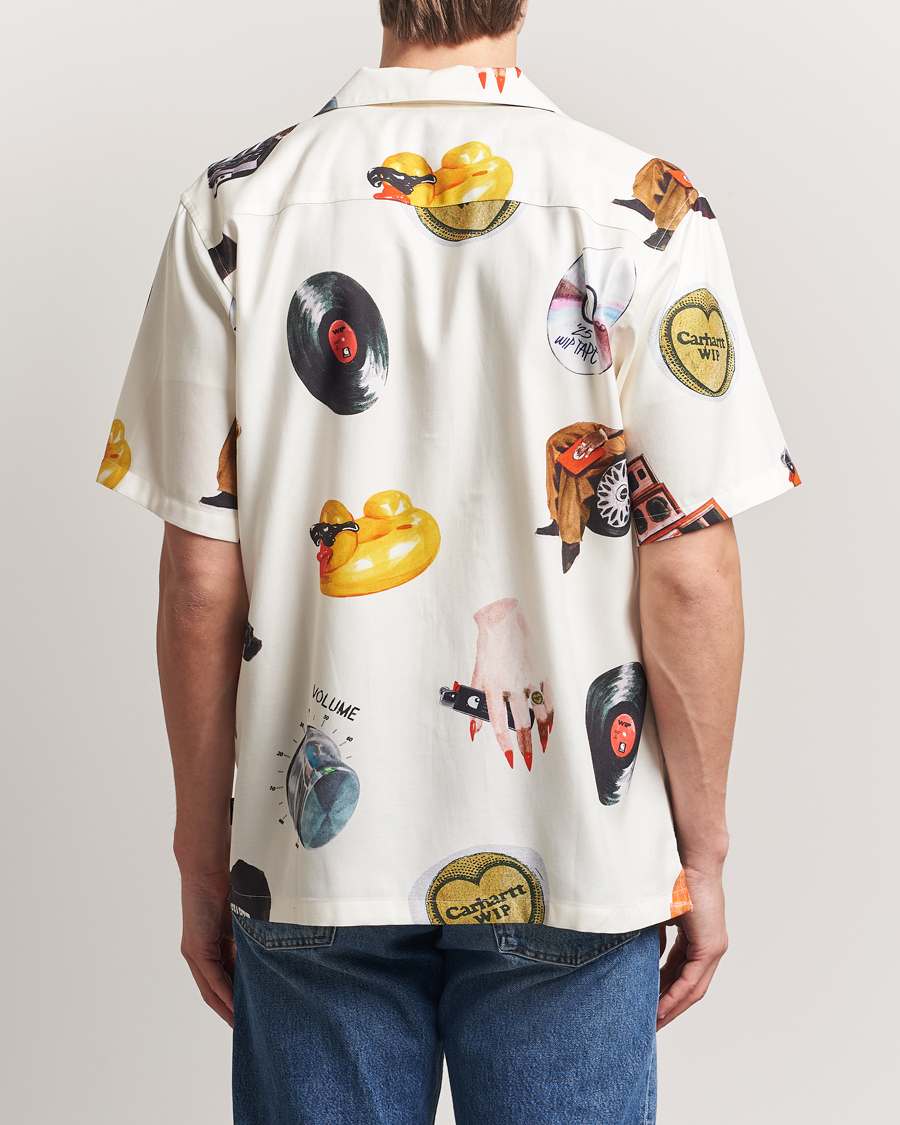 Hombres | Camisas | Carhartt WIP | Jacob Rochester Printed Shirt White