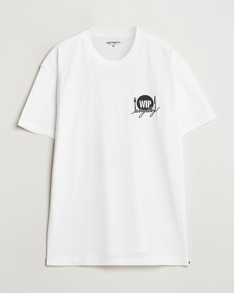 Hombres | Camisetas | Carhartt WIP | Catalogue Back Print T-Shirt White