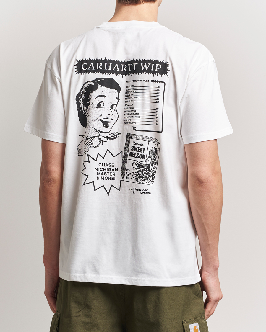 Hombres | Camisetas | Carhartt WIP | Catalogue Back Print T-Shirt White