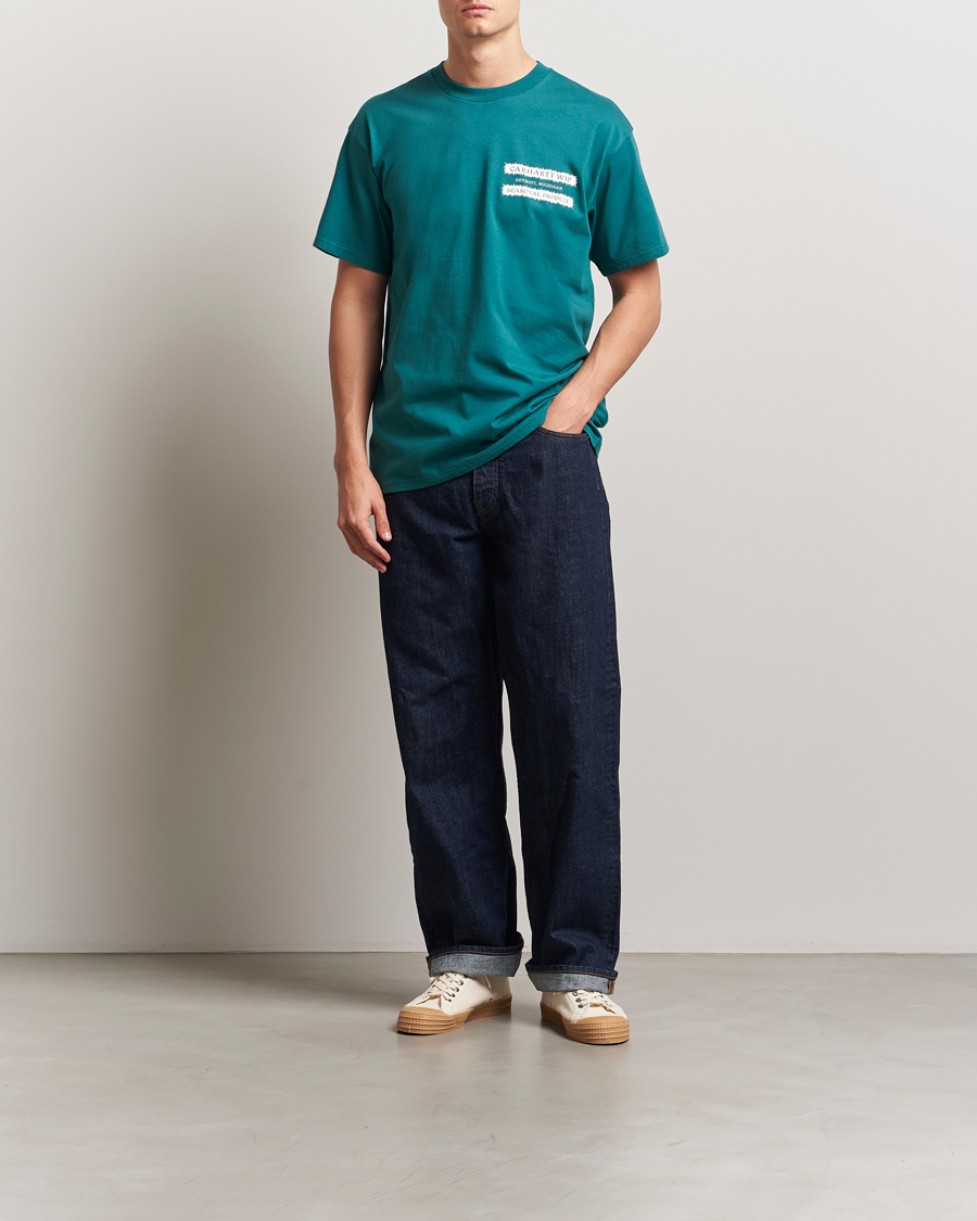 Hombres | Camisetas | Carhartt WIP | Catalogue Back Print T-Shirt Rainforest