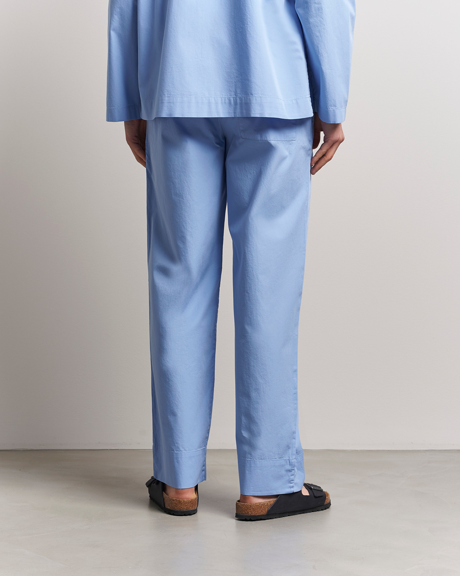 Hombres | Pijamas y batas | Tekla | Poplin Pyjama Pants Cornflower Blue