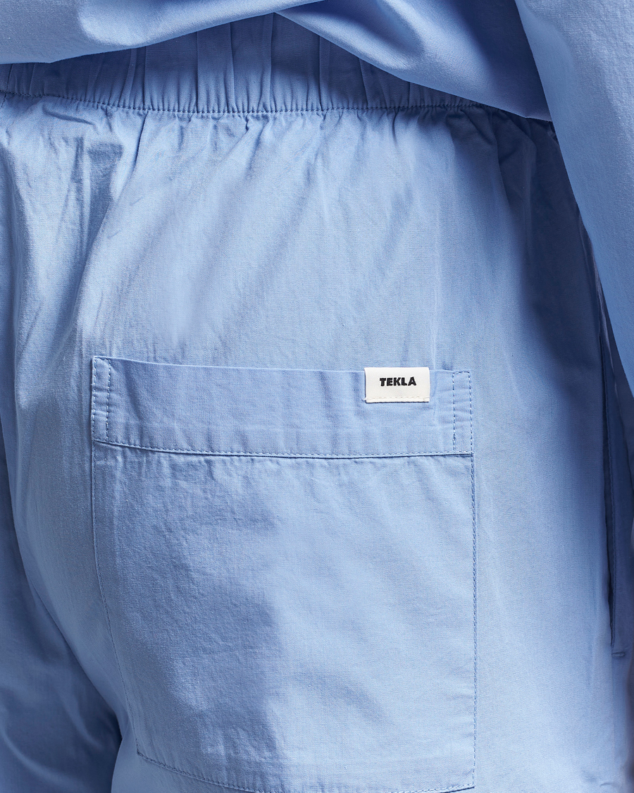 Hombres | Pijamas y batas | Tekla | Poplin Pyjama Pants Cornflower Blue