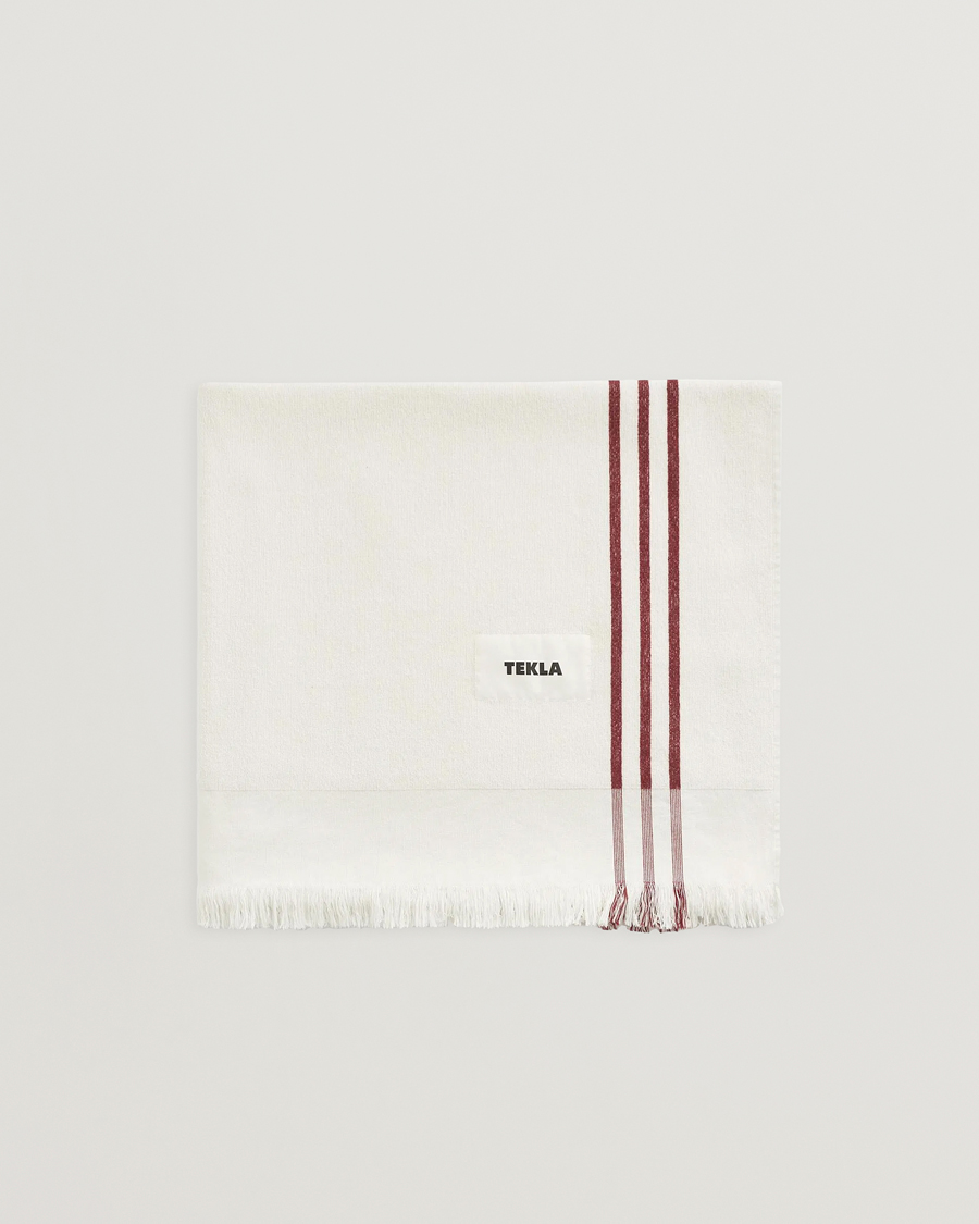 Hombres | Telas | Tekla | Organic Terry Beach Towel Clay