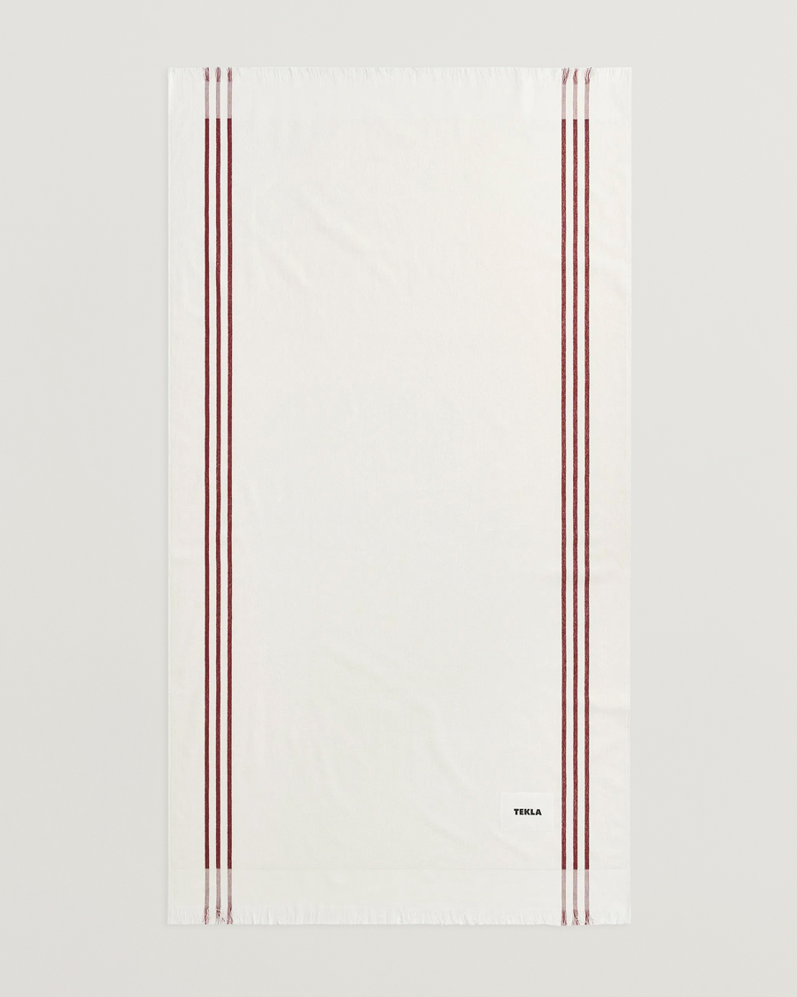 Hombres | Telas | Tekla | Organic Terry Beach Towel Clay