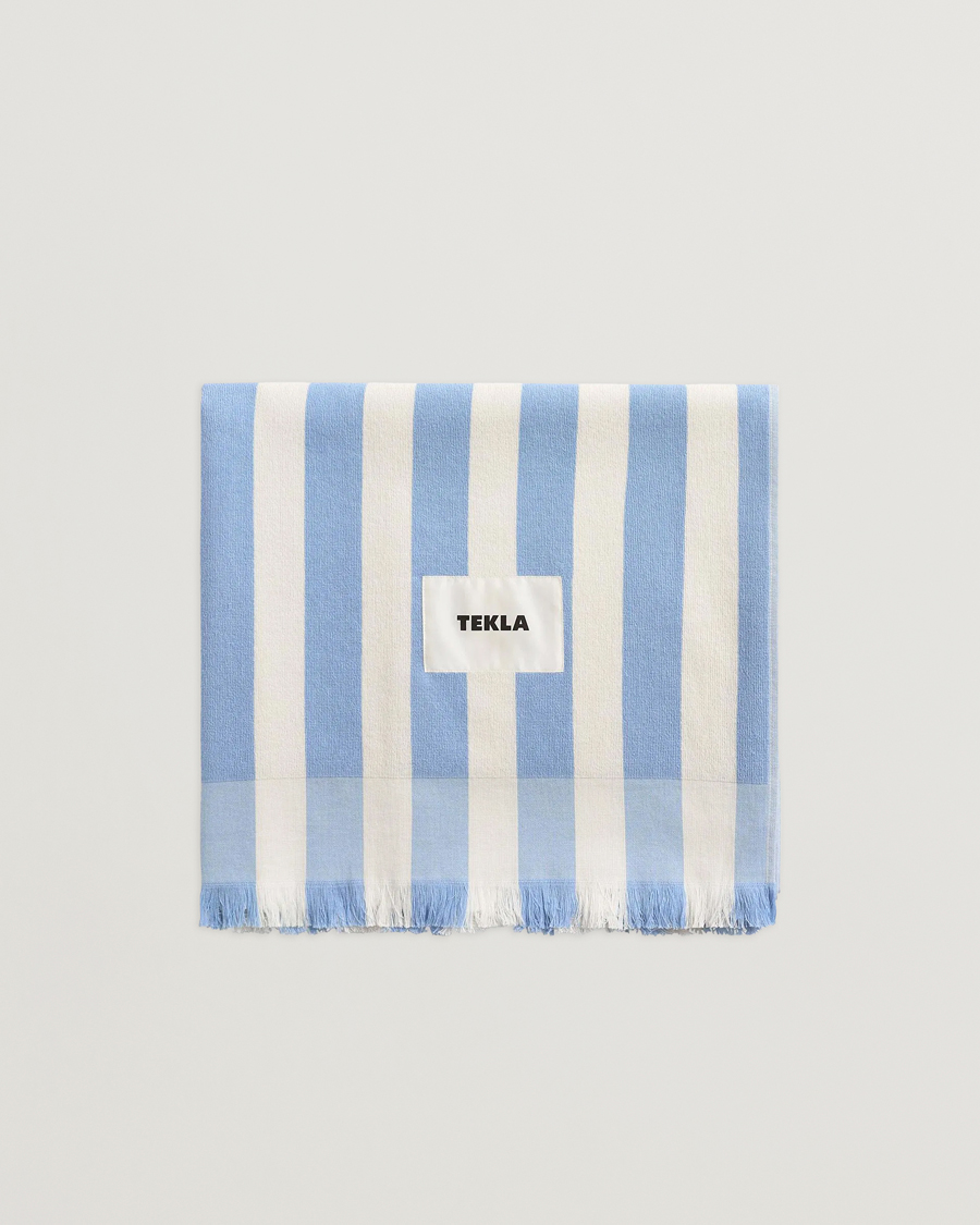 Hombres | Telas | Tekla | TeklaOrganic Terry Beach TowelMoro Stripes