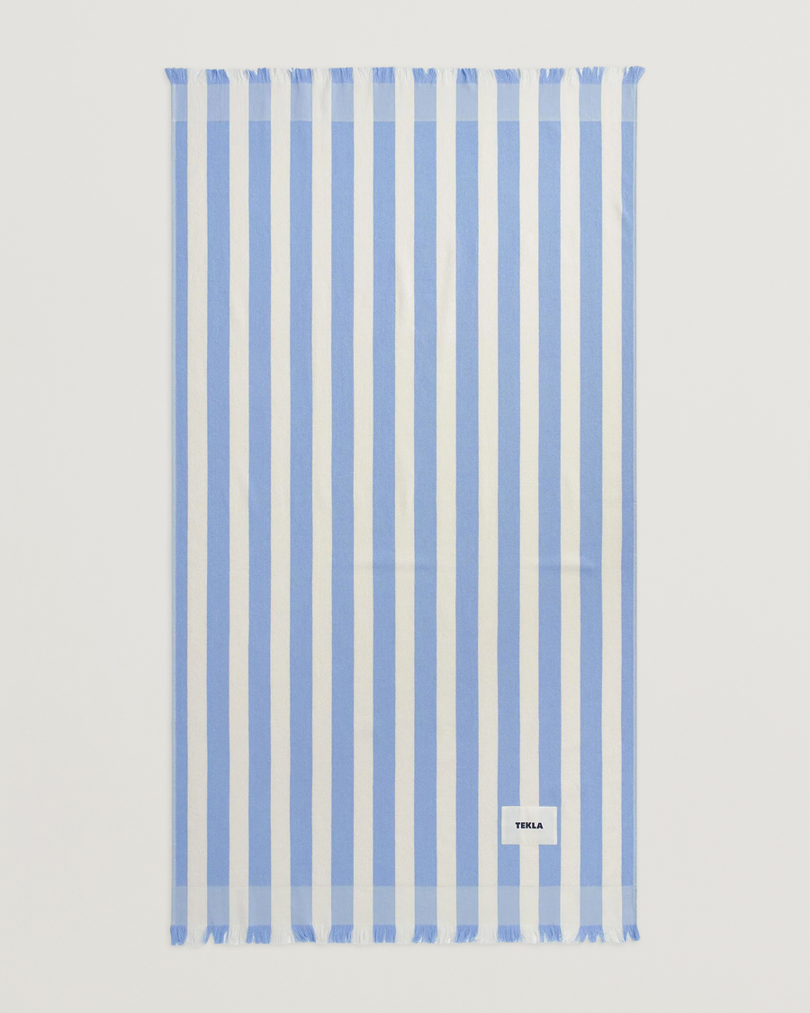 Hombres | Telas | Tekla | TeklaOrganic Terry Beach TowelMoro Stripes