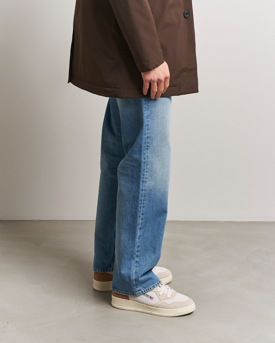 Hombres | Autry Medalist Low Sneaker Sand/Cigarr | Autry | Medalist Low Sneaker Sand/Cigarr