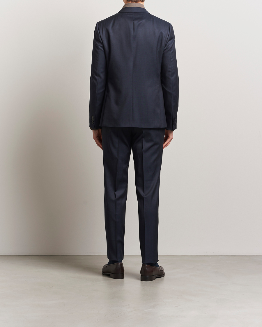 Hombres | Trajes | Zegna | Tailored Wool Suit Navy