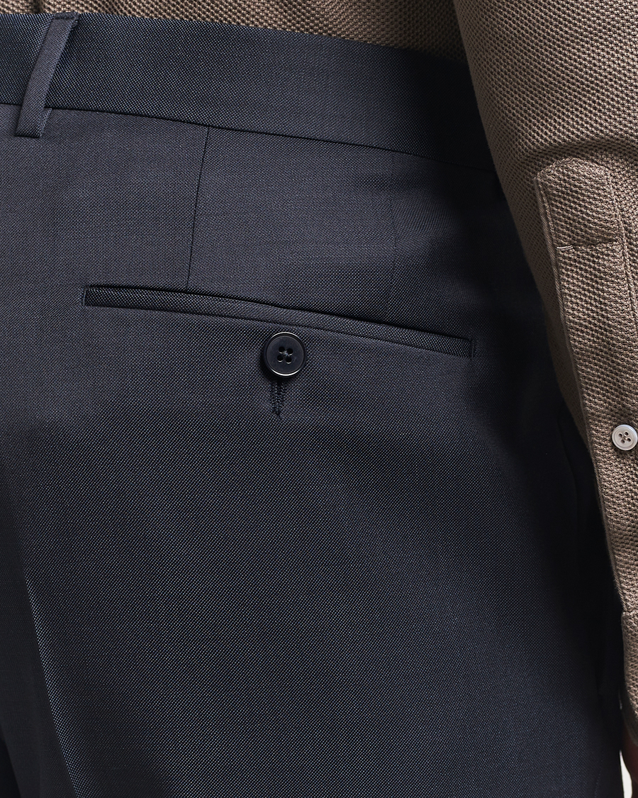 Hombres | Trajes | Zegna | Tailored Wool Suit Navy