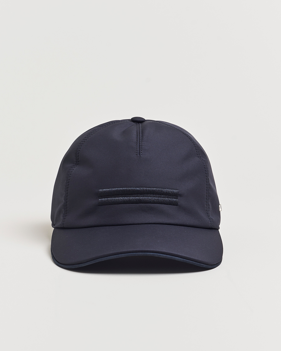Hombres | Sombreros y gorras | Zegna | Padded Baseball Cap Navy