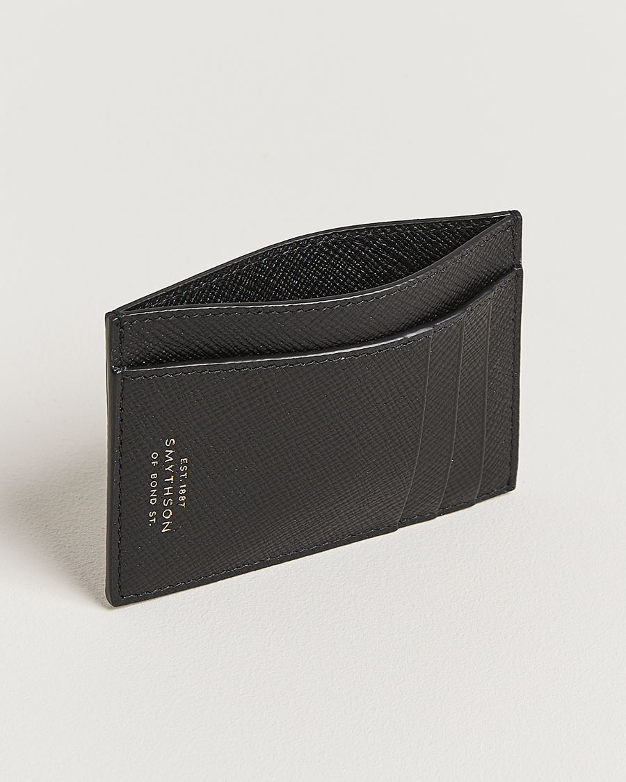 Hombres | Billeteras | Smythson | Panama 773 Cardholder Black