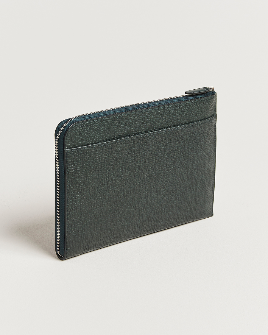 Hombres | Smythson Ludlow Flat Organiser Pouch Bottle Green | Smythson | Ludlow Flat Organiser Pouch Bottle Green
