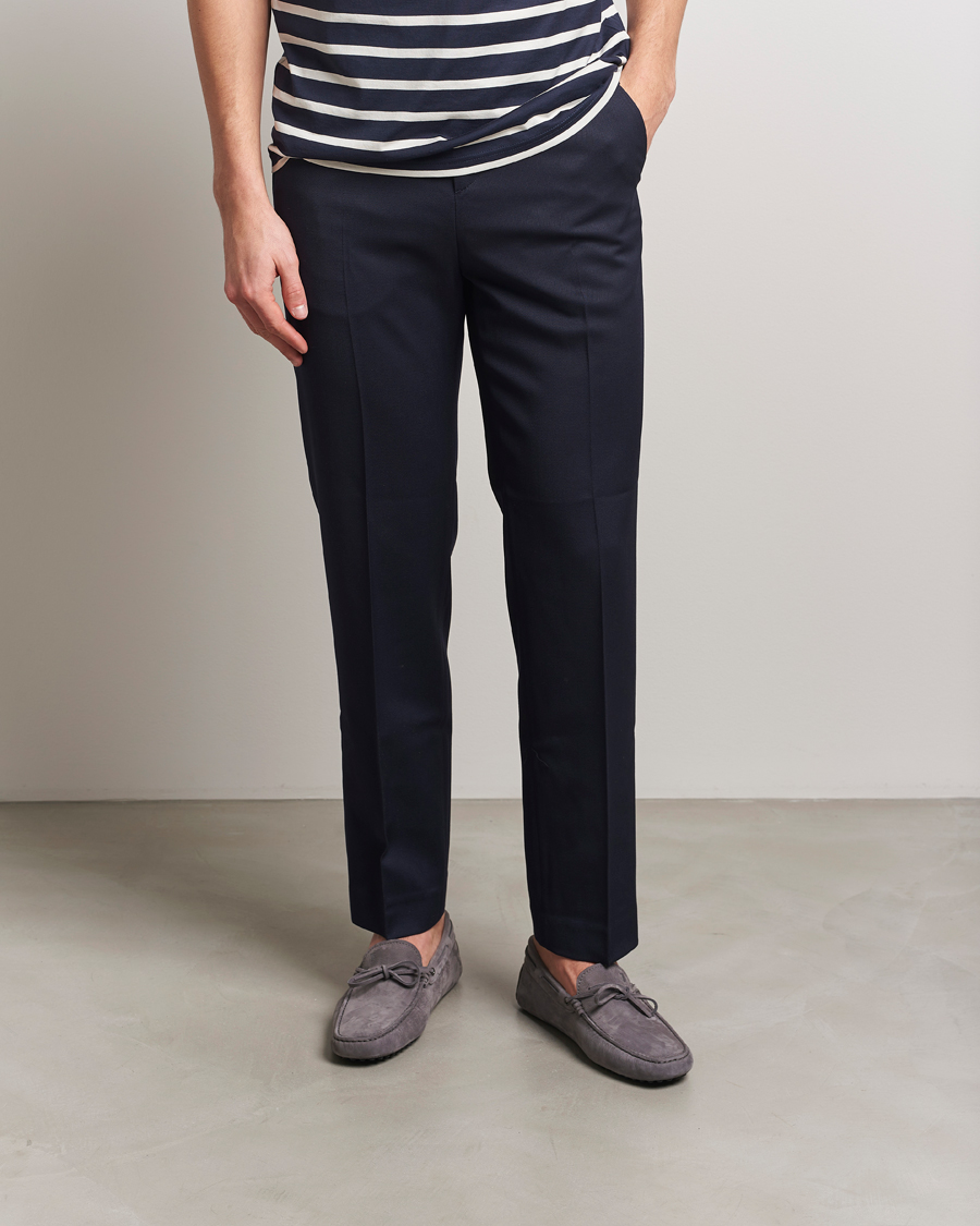 Hombres | Tod's Lacetto Gommino Carshoe Dark Grey Nubuck | Tod's | Lacetto Gommino Carshoe Dark Grey Nubuck