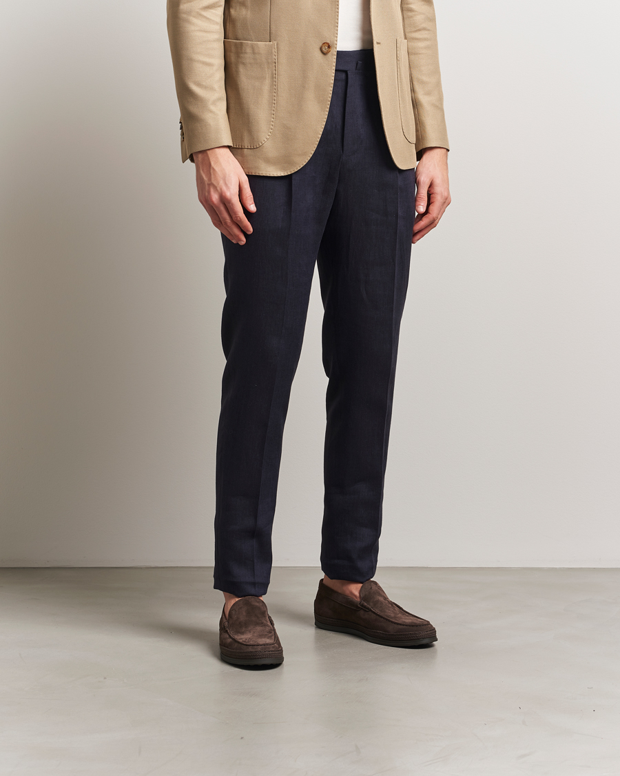 Hombres | Tod's Raffia Loafer Dark Brown Suede | Tod's | Raffia Loafer Dark Brown Suede