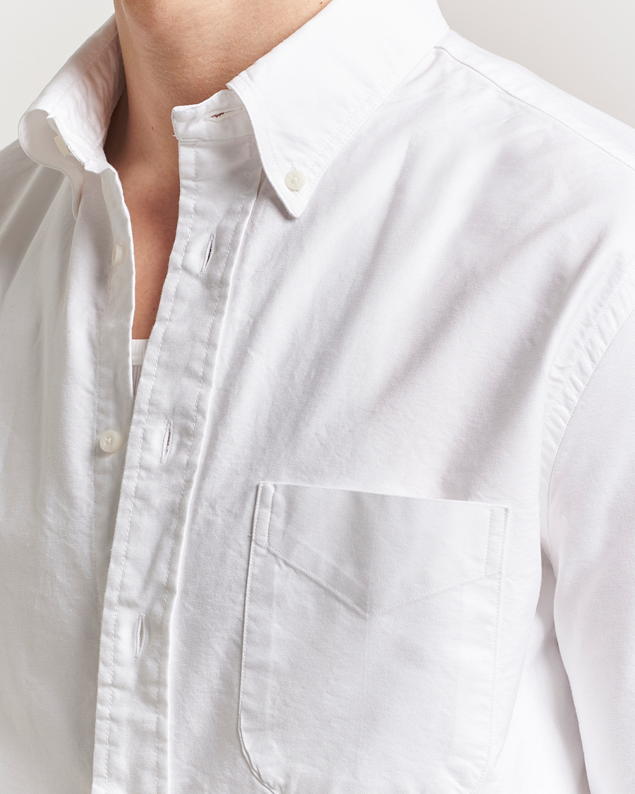 Hombres | Camisas | Gitman Vintage | Button Down Oxford Shirt White