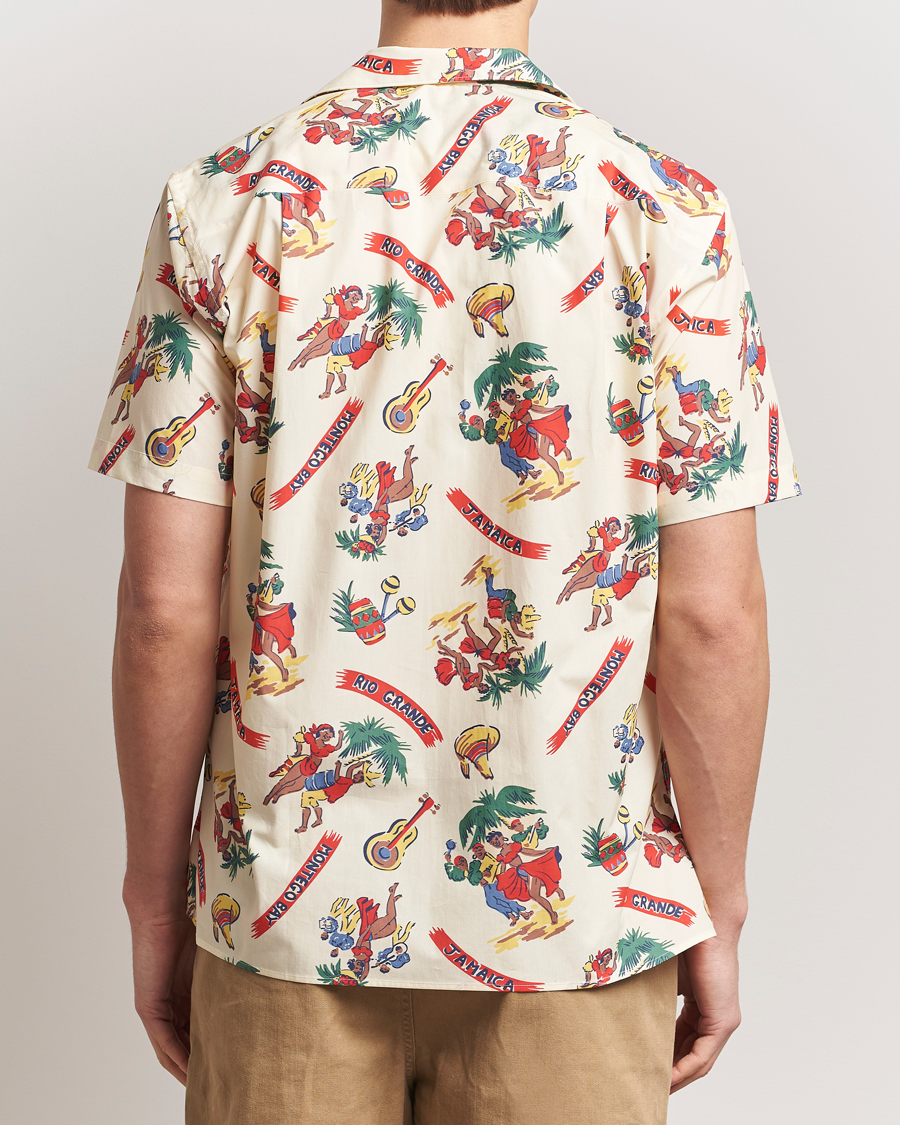 Hombres | Camisas | Gitman Vintage | Jamaica Camp Shirt Cream
