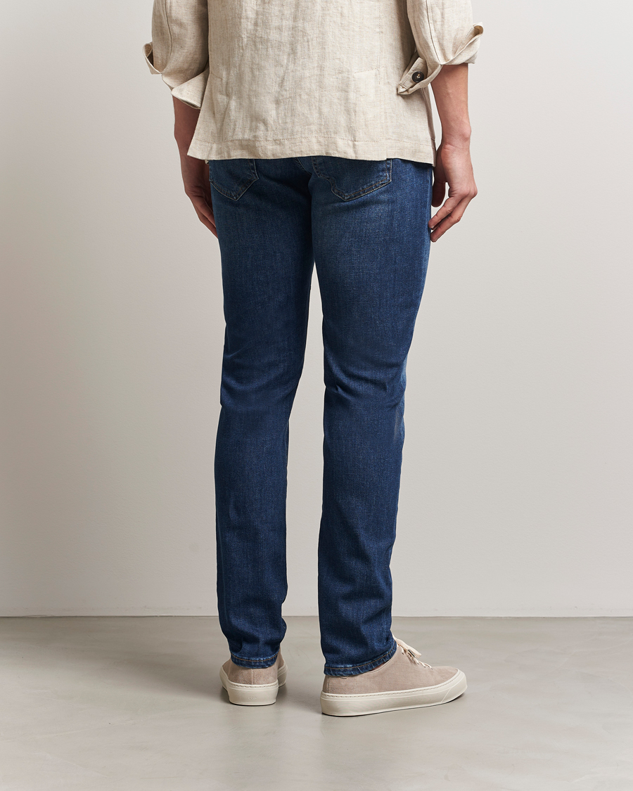 Hombres | Vaqueros | PT01 | Slim Fit Stretch Jeans Dark Blue Wash
